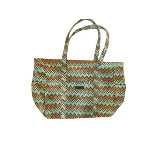 Vera Bradley Handbags - Vera Bradley XL Sierra Stream Travel Tote Bag EUC